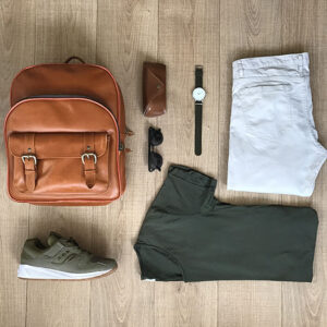 Olijfgroen | Klassiek Wit - Wallace Hume