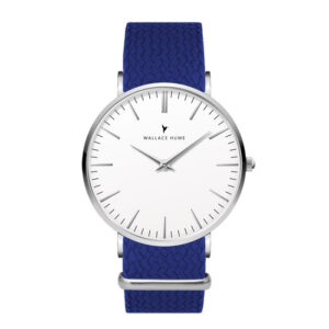 Wallace Hume Sky Blue | Classic White watch - Minimalist Dutch design timepiece
